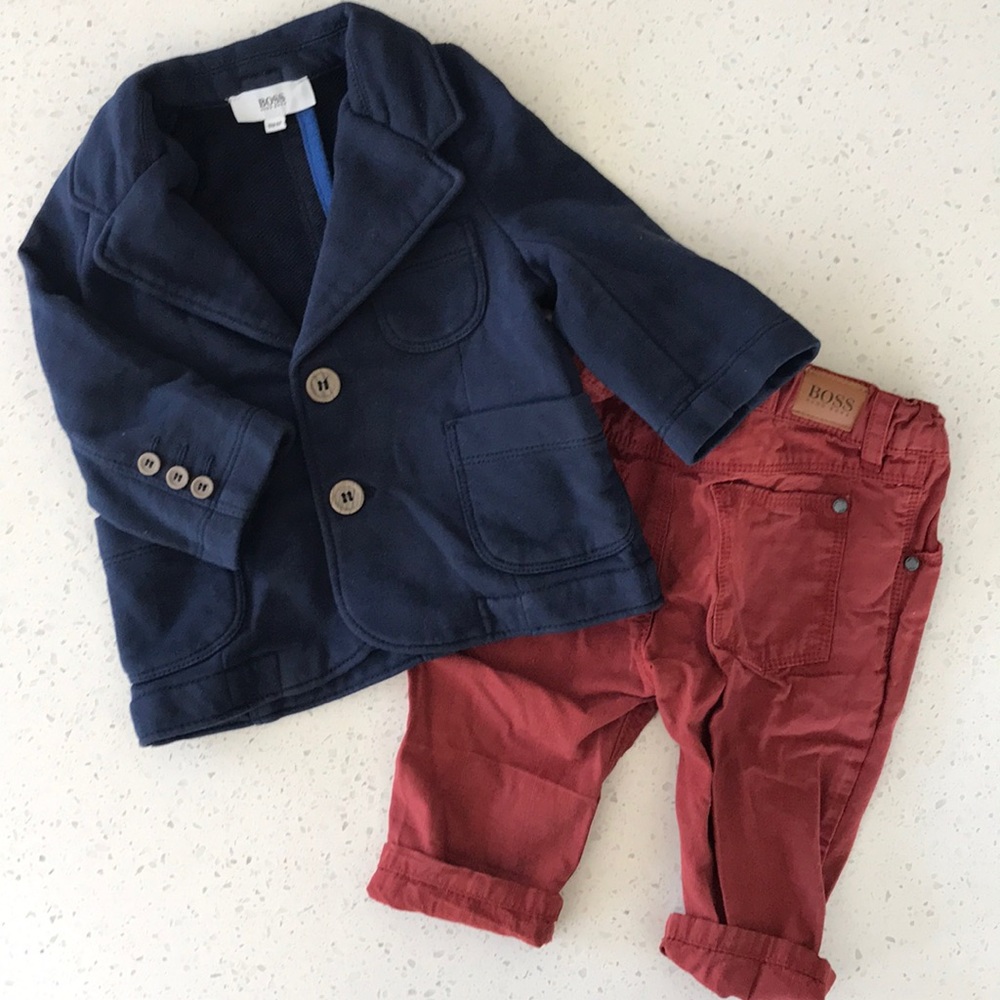 Hugo Boss Baby Blazer/Pant Set